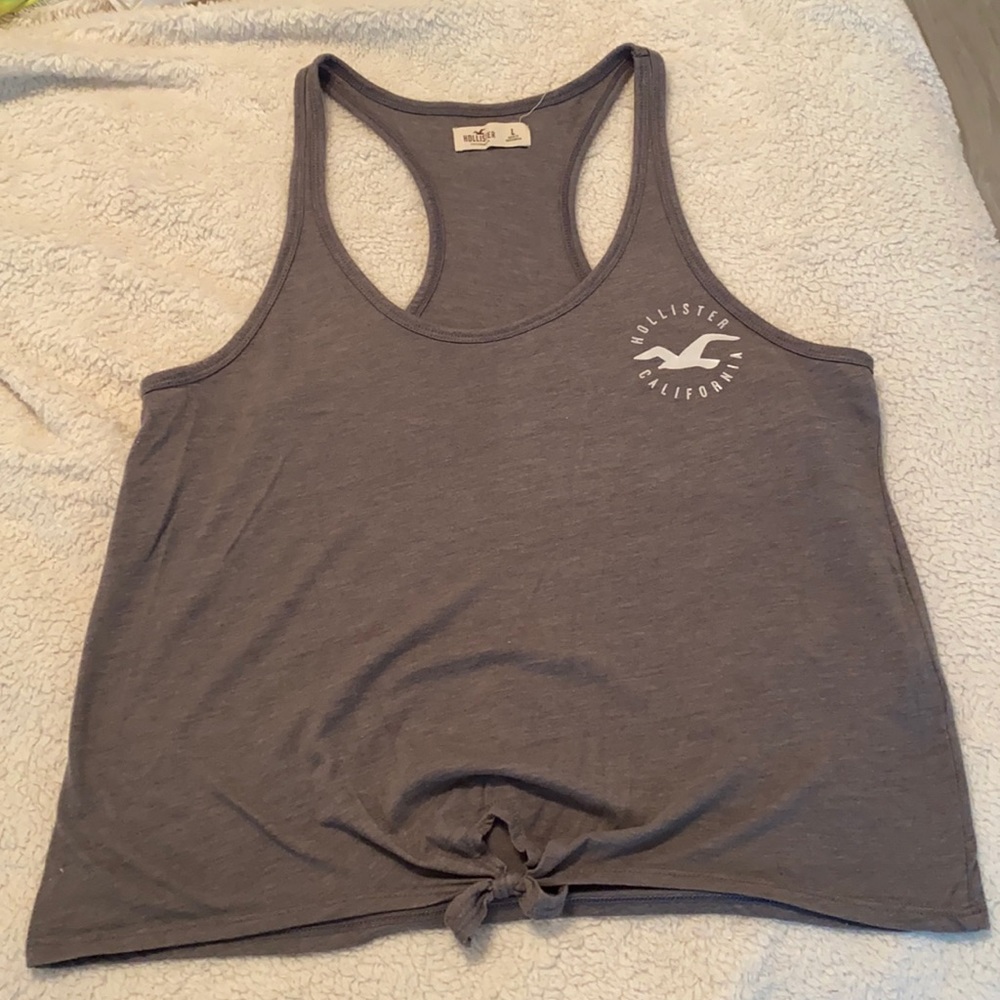 Gray Hollister tank top